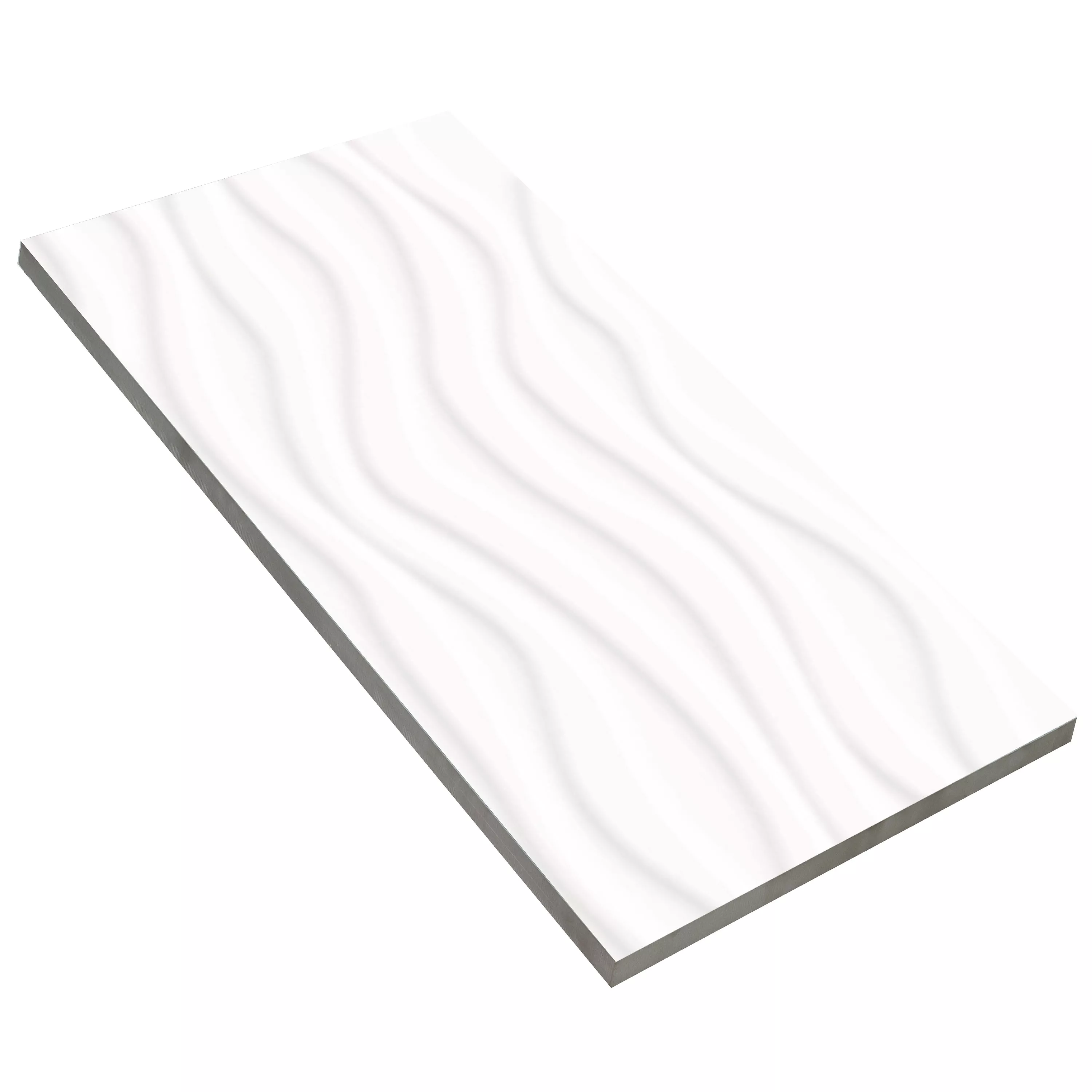 Campione Rivestimenti Kaduna Piastrella Di Base Satin Bianco Decorative