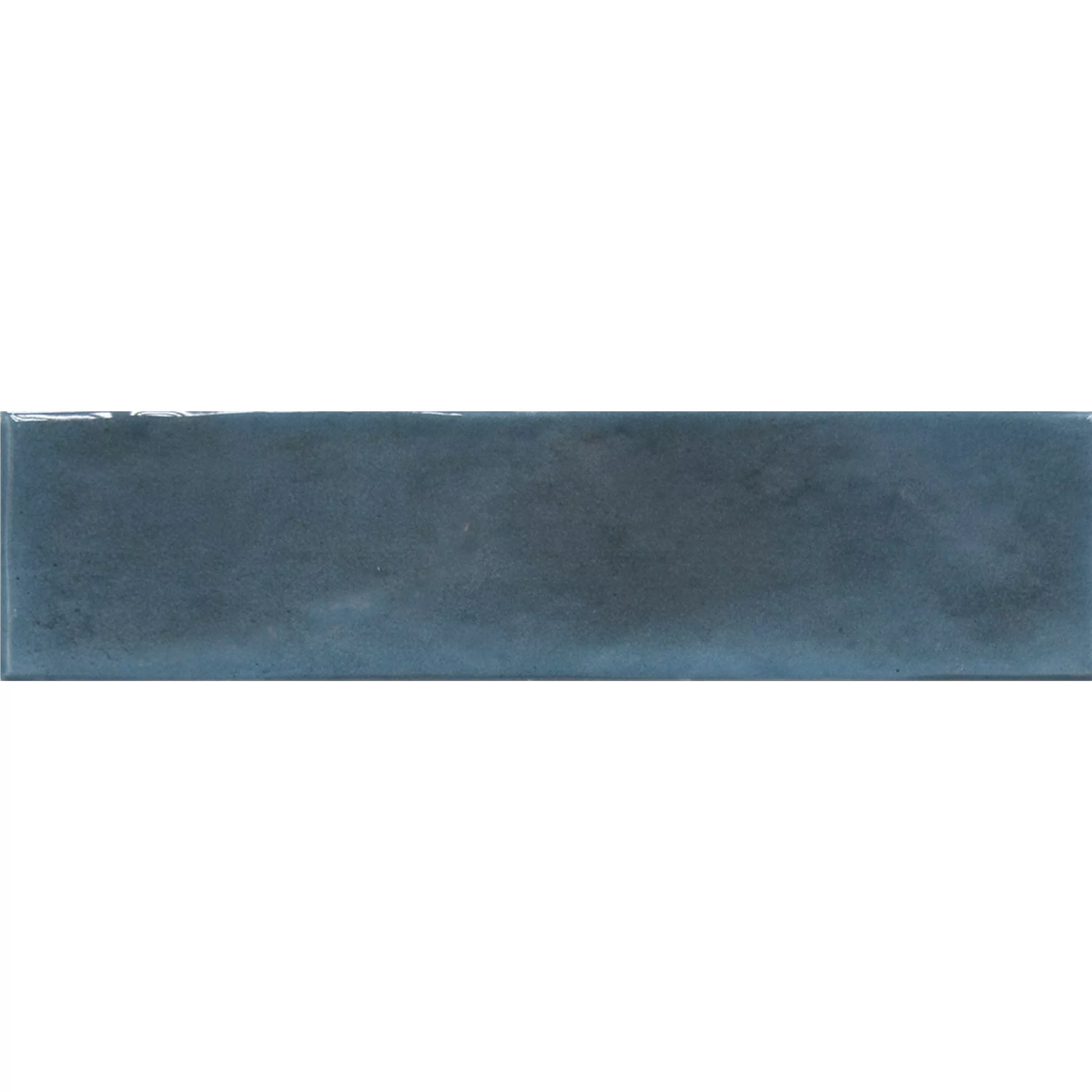 Carrelage Mural Conway Ondulé 7,5x30cm Bleu Marin