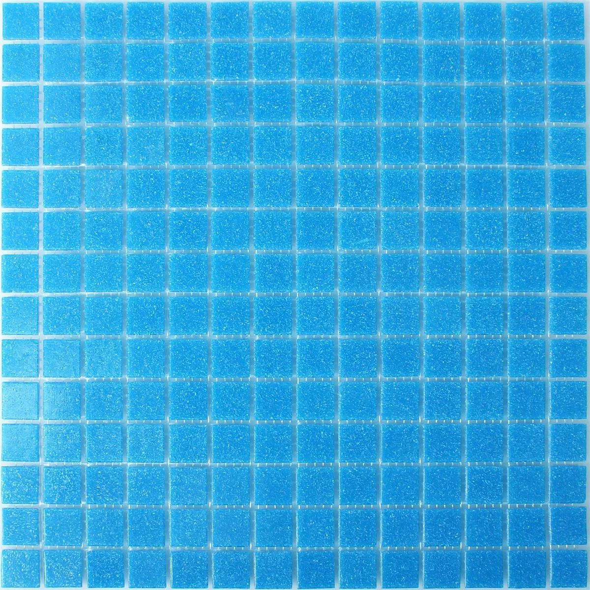 Muster von Glasmosaik Fliesen Potsdam Blau