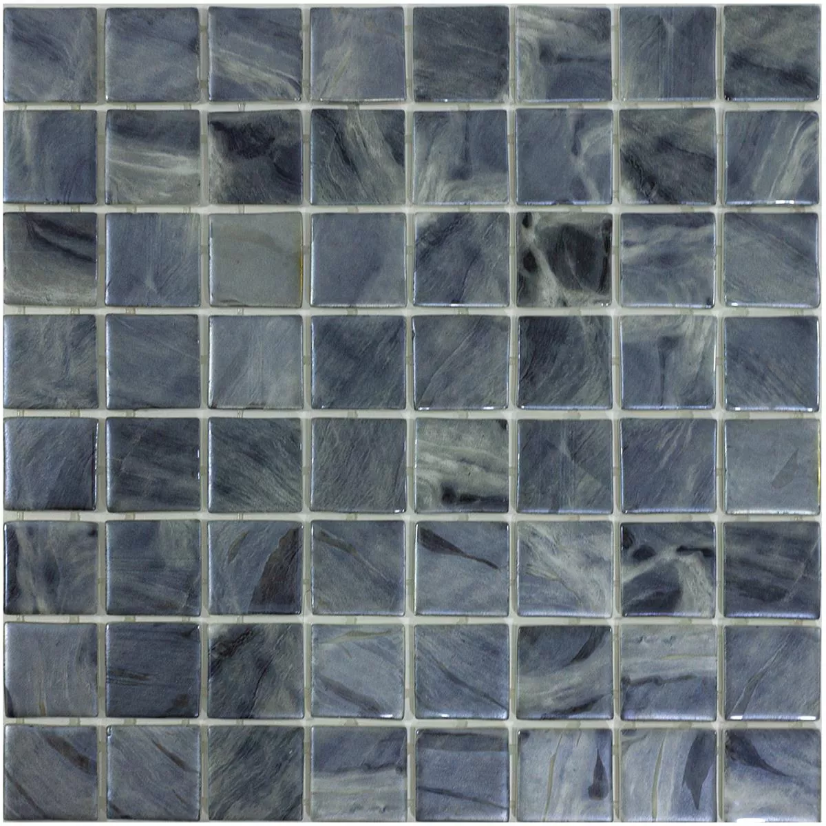 Verre Piscine Mosaïque Alassio Gris 38