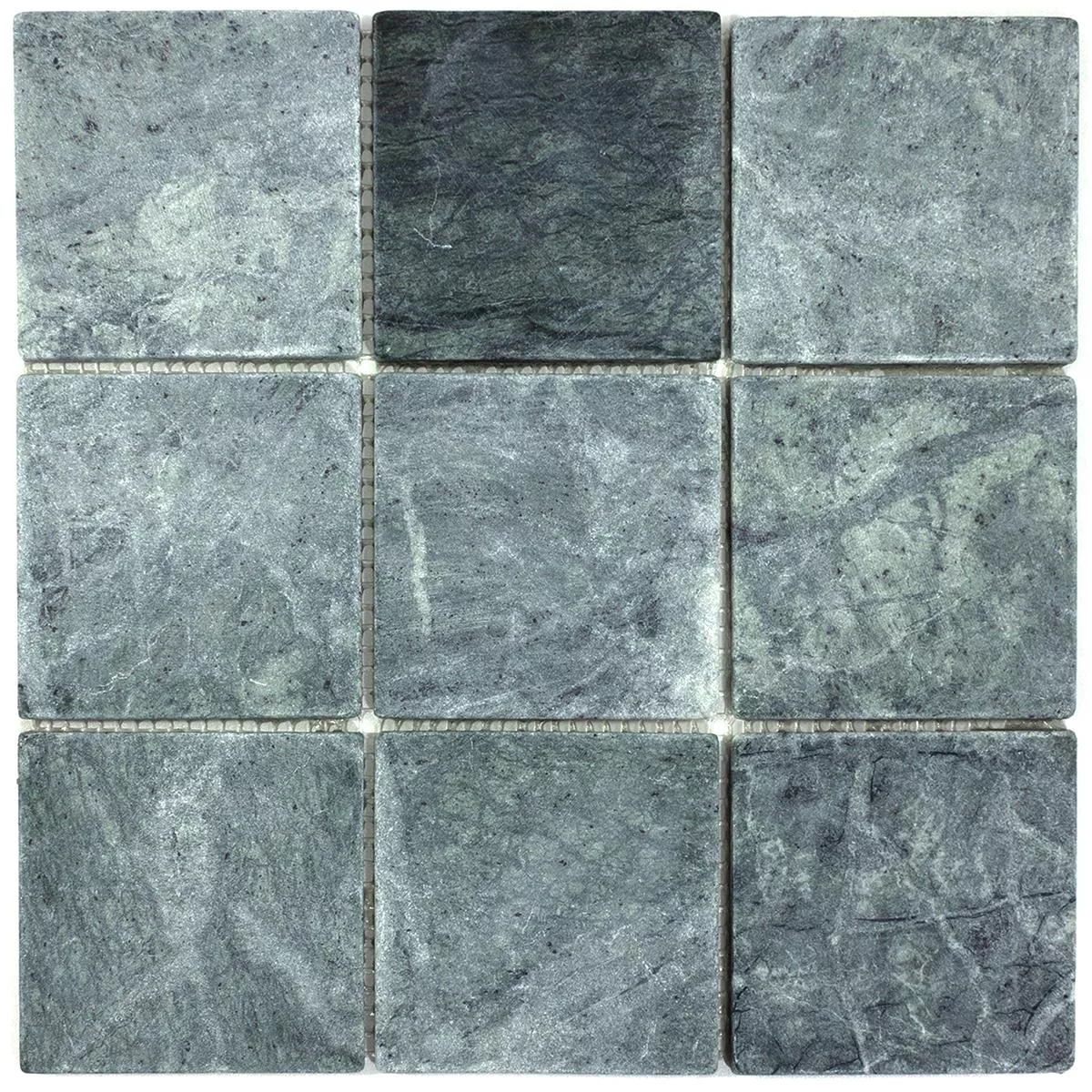 Campione Mosaico Marmo 98x98x8mm Verde