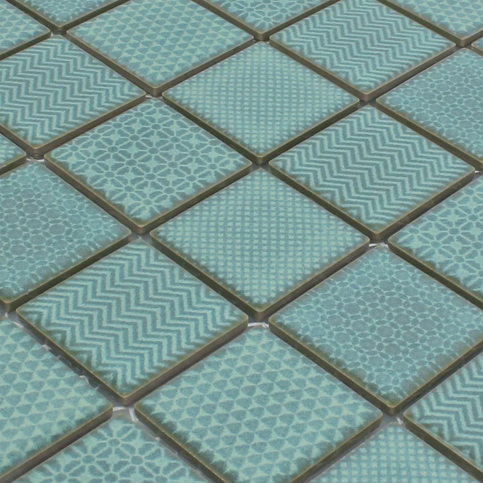 Mosaikfliesen Keramik Sapporo Grün