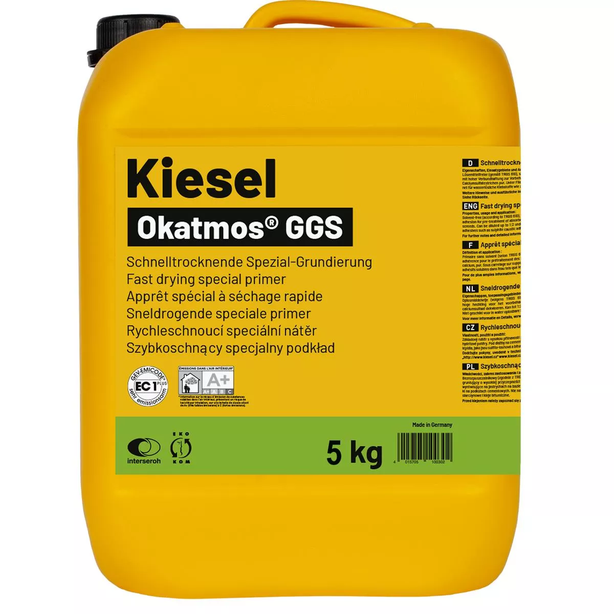 Spezial Grundierung Kiesel Okatmos GGS 5 kg Spezial Grundierung Kiesel Okatmos GGS 5 kg