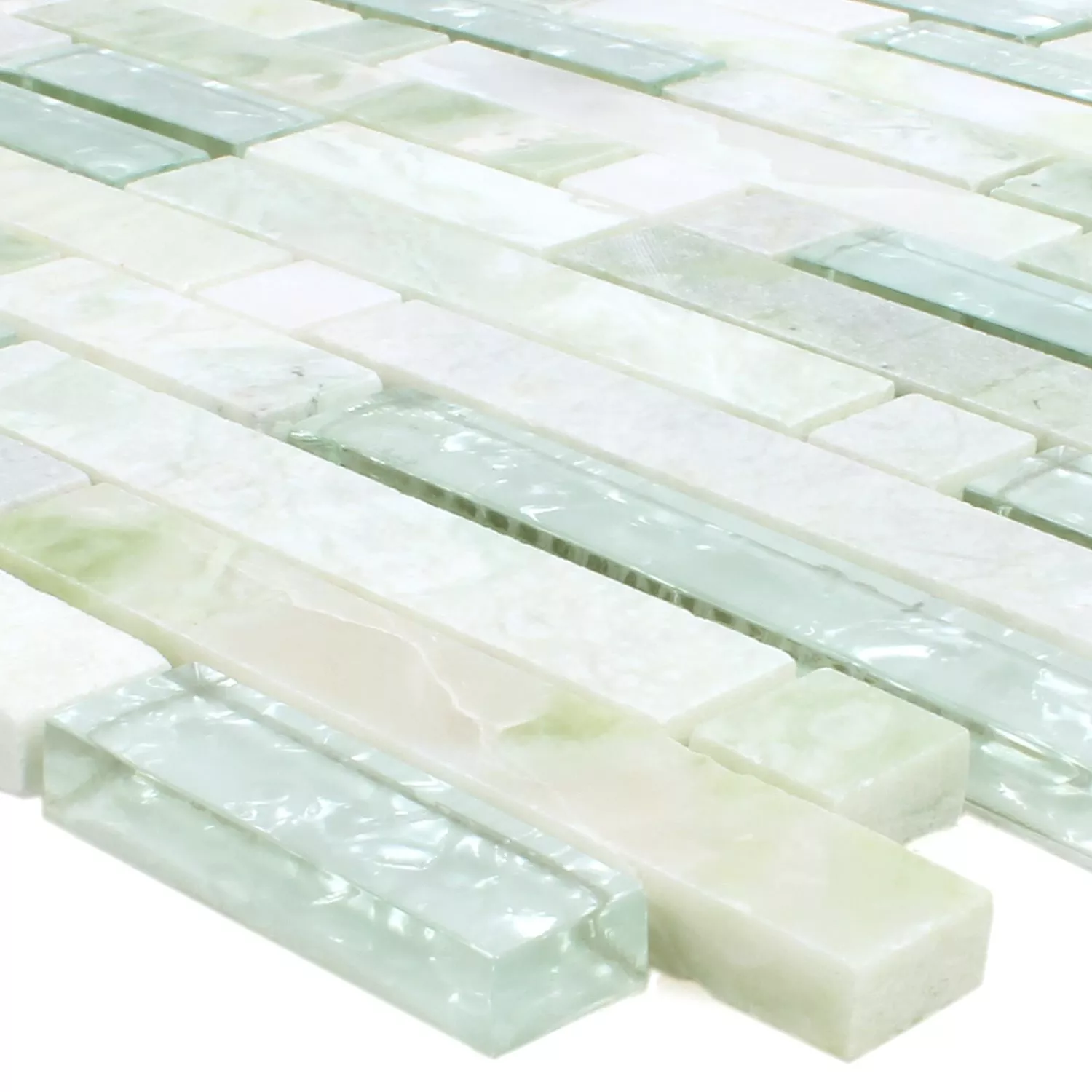 Mosaico Onyx Larinera Verde Oro