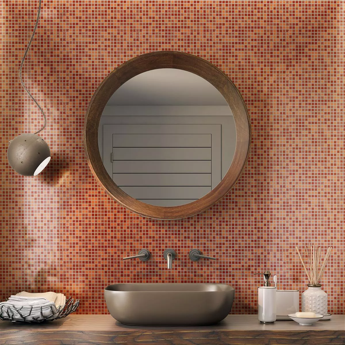 Rivestimento cucina - Piastrelle mosaico - Azzurro 100 x 50 cm | Leroy Rivestimento cucina - Piastrelle mosaico - Azzurro 100 x 50 cm | Leroy