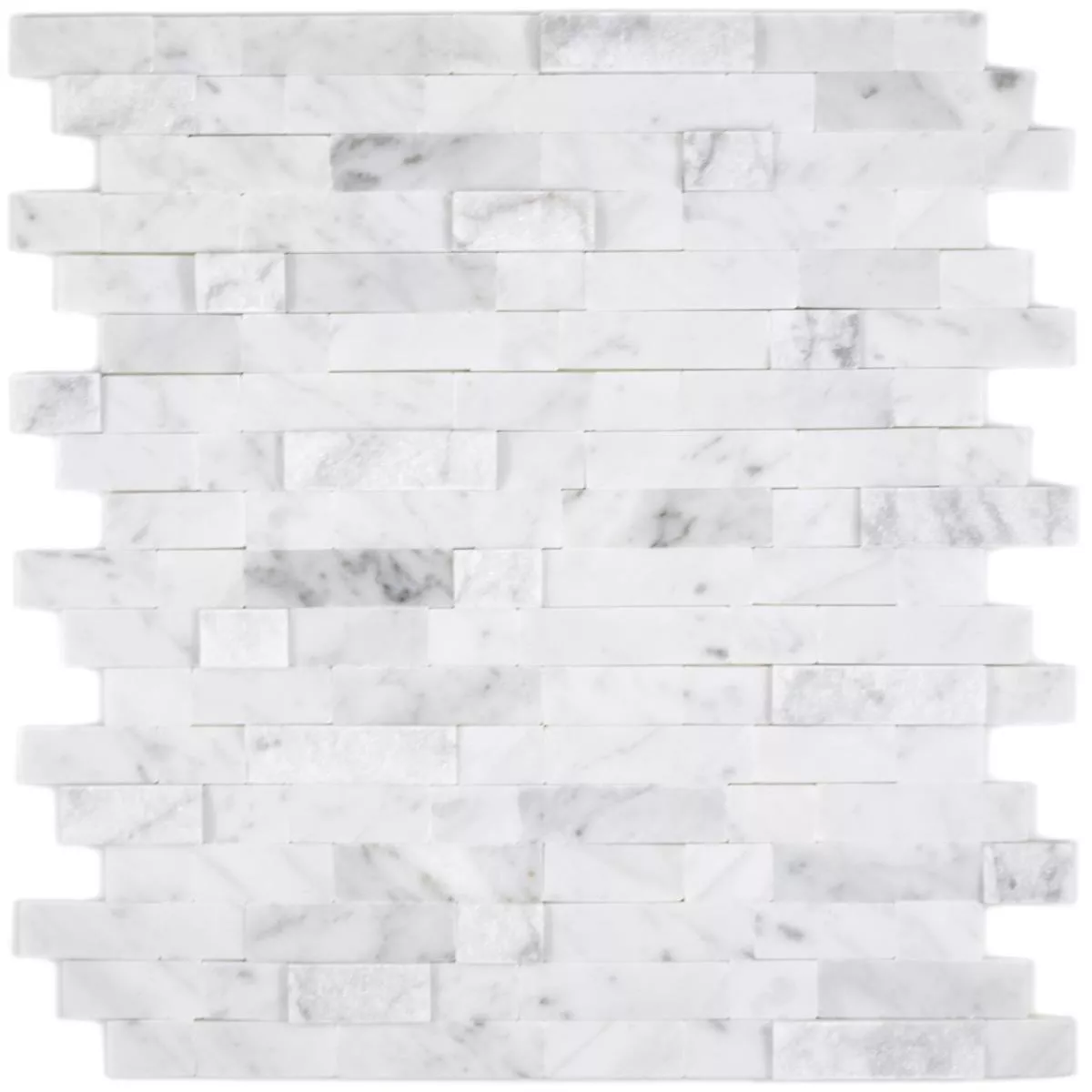Pietra Naturale Marmo Mosaico Johannesburg Carrara Bianco