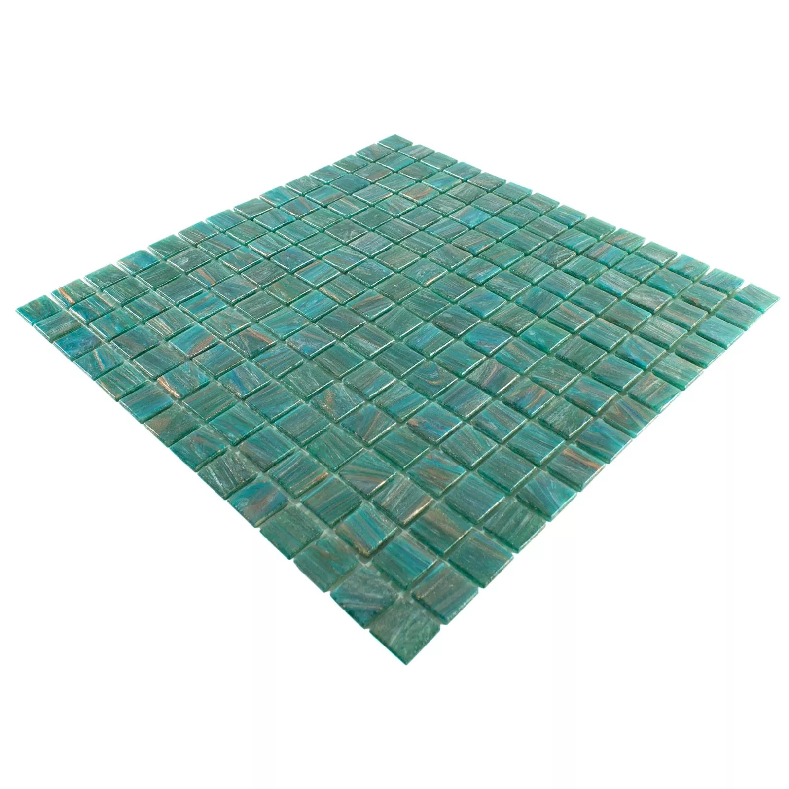 Vetro Mosaico Ogeday Effetto Oro Verde