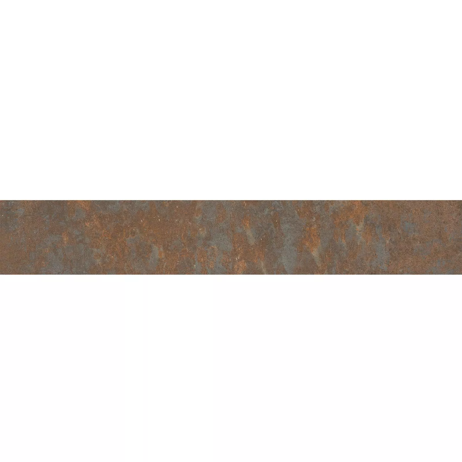Battiscopa Sierra Ottica Metallo Rust