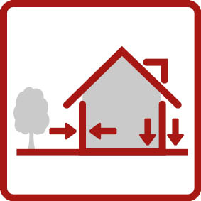 Uso interno ed esterno 
Adatto per uso interno ed esterno se installato correttamente.