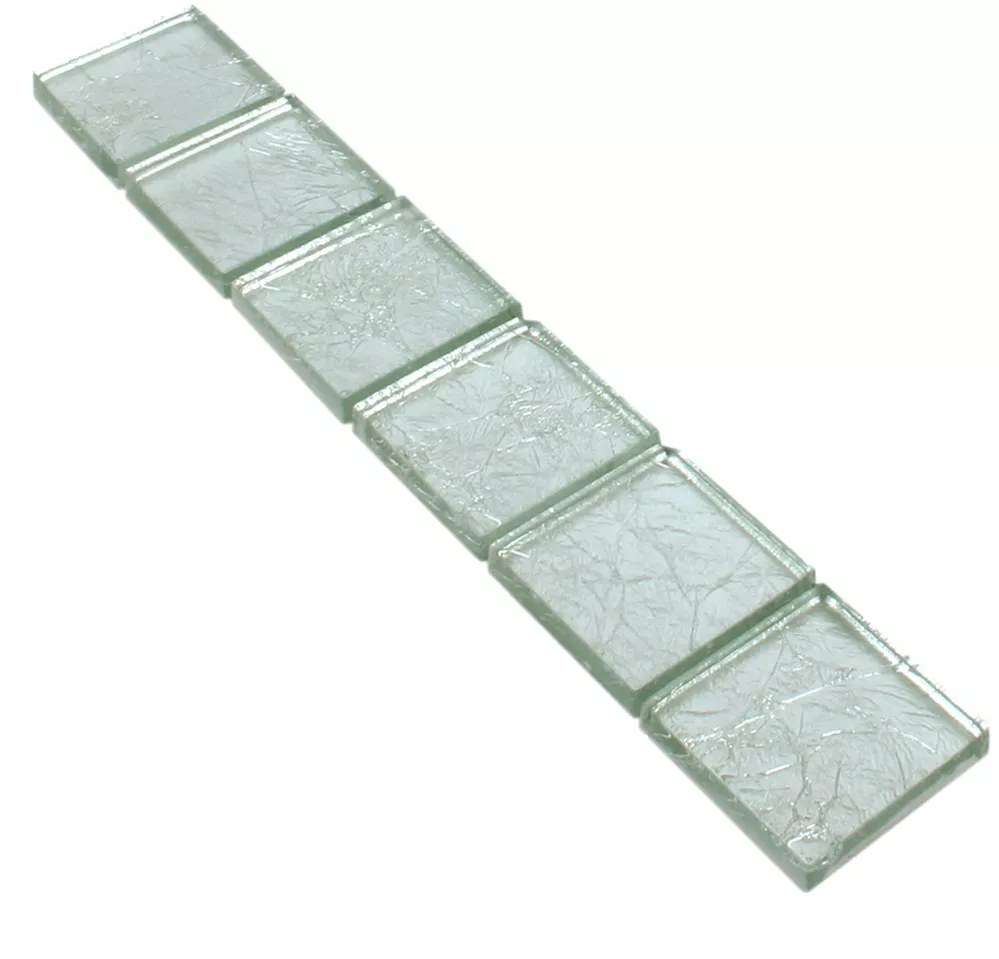 Mosaïque En Verre Carrelage Bordure Frederick Argent Q48