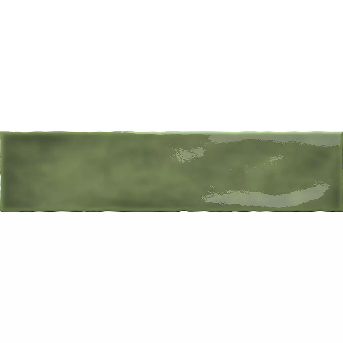 Campione Rivestimenti Lugo Ondulato Verde 7,5x30cm