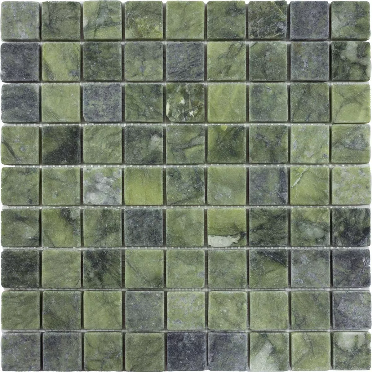 Marmo Mosaico In Pietra Naturale Piastrelle Valendria Verde Verde