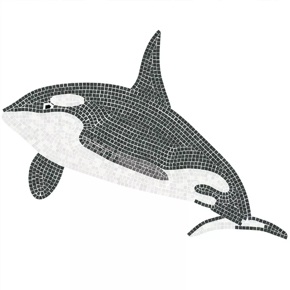 Glas Pool Schwimmbad Mosaik Trend-Vi Aquatica Orca Judith