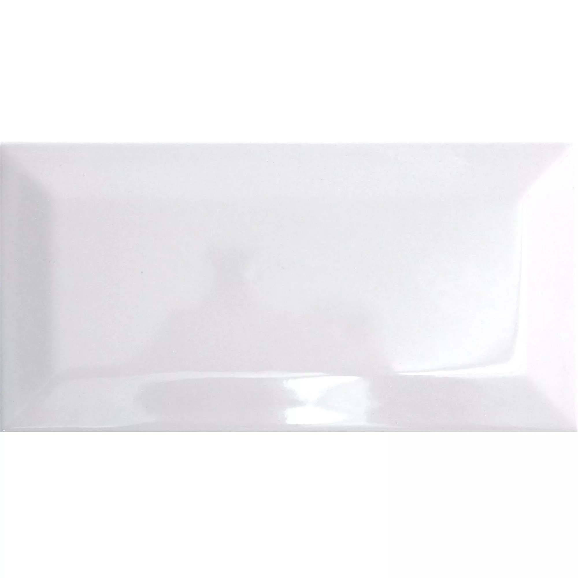 Metro Carrelage Mural Colombo White 10x20cm