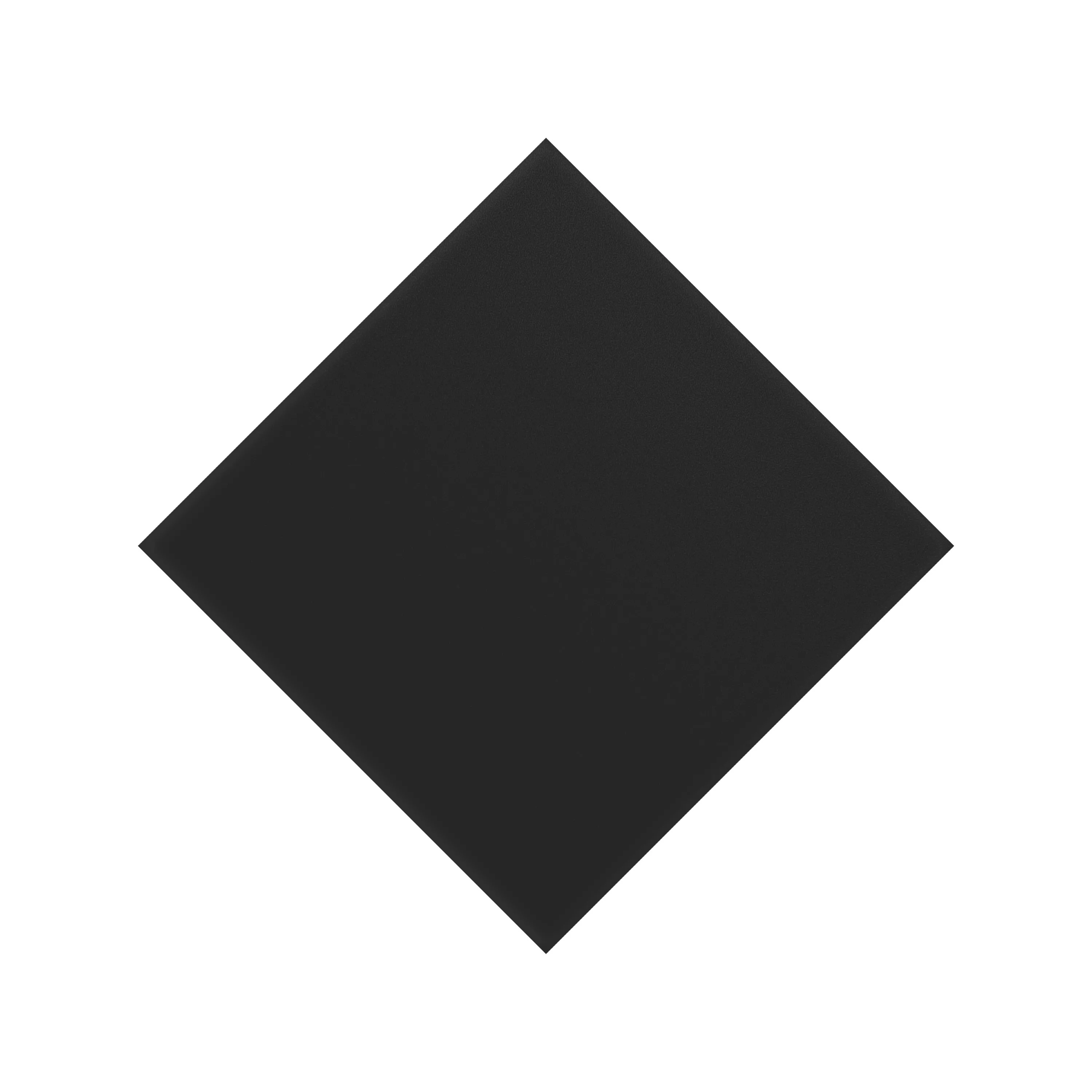 Grès Cérame Pleine Masse Carrelage Genexia Uni Noir Rosone 4,6x4,6cm
