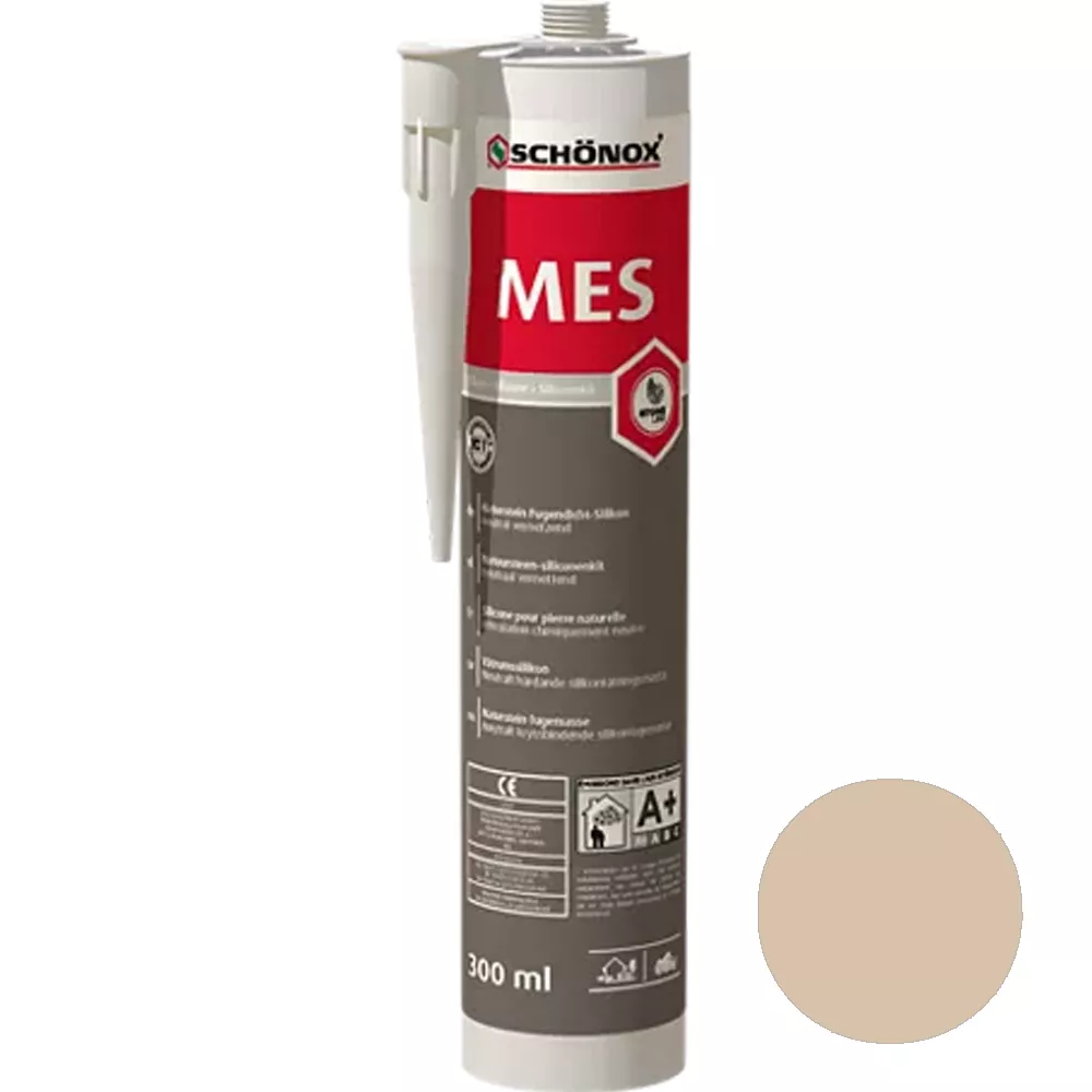 Schönox MES Marmor Fugendicht Silikon Jurabeige 300ml Schönox MES Marmor Fugendicht Silikon Jurabeige 300ml