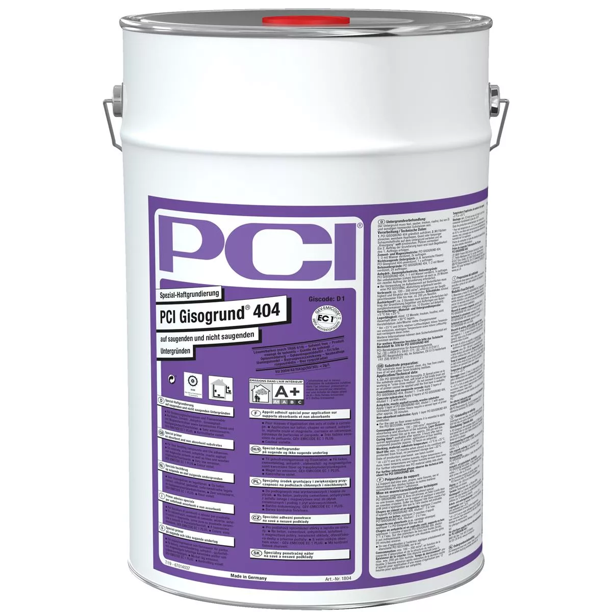 PCI Gisogrund 404 Spezial Haftgrundierung Violett 20 Liter PCI Gisogrund 404 Spezial Haftgrundierung Violett 20 Liter