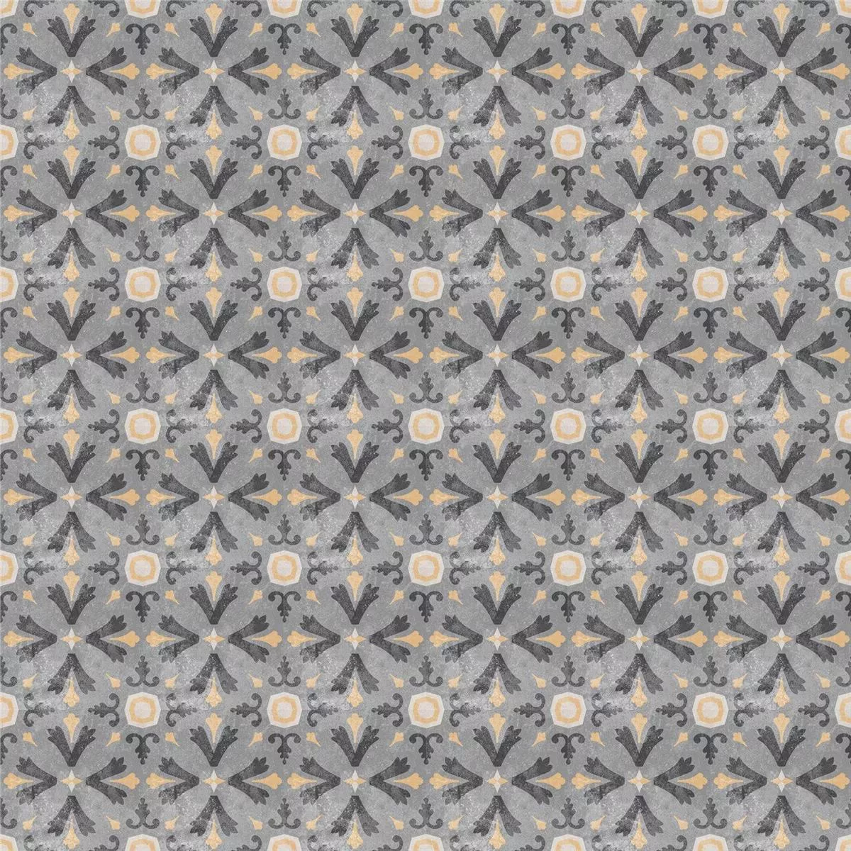 Muster Bodenfliese Zementoptik Toulon Juan 18,6x18,6cm