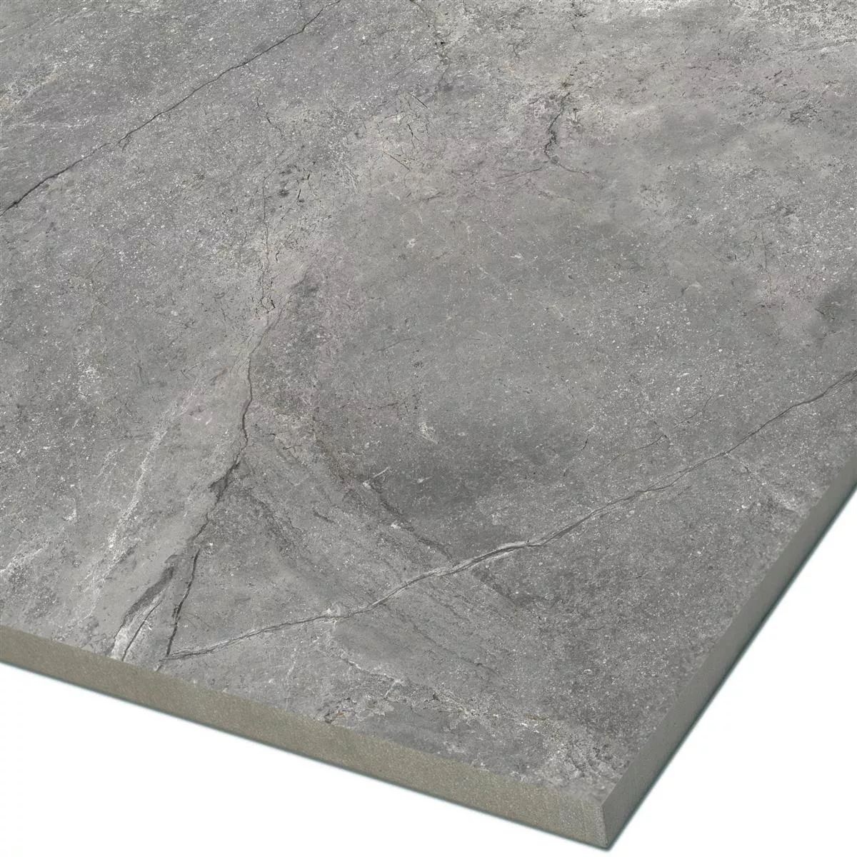 Campione Piastrelle Pangea Marmo Ottica Lucidato Grigio 60x120cm