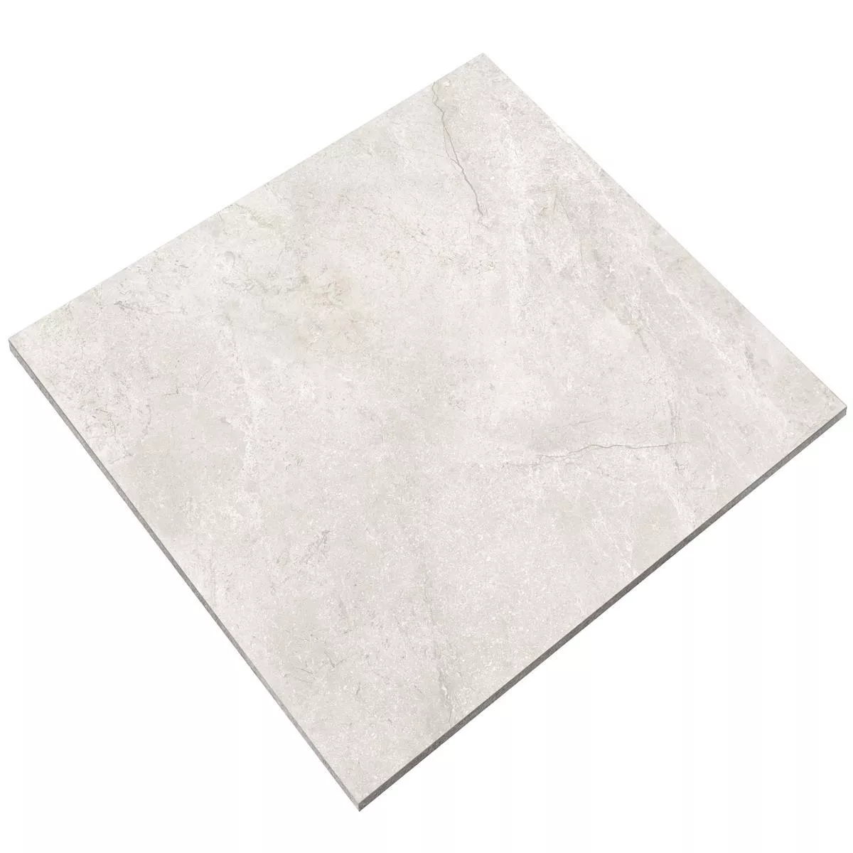 Campione Piastrelle Pangea Marmo Ottica Opaco Avorio 120x120cm