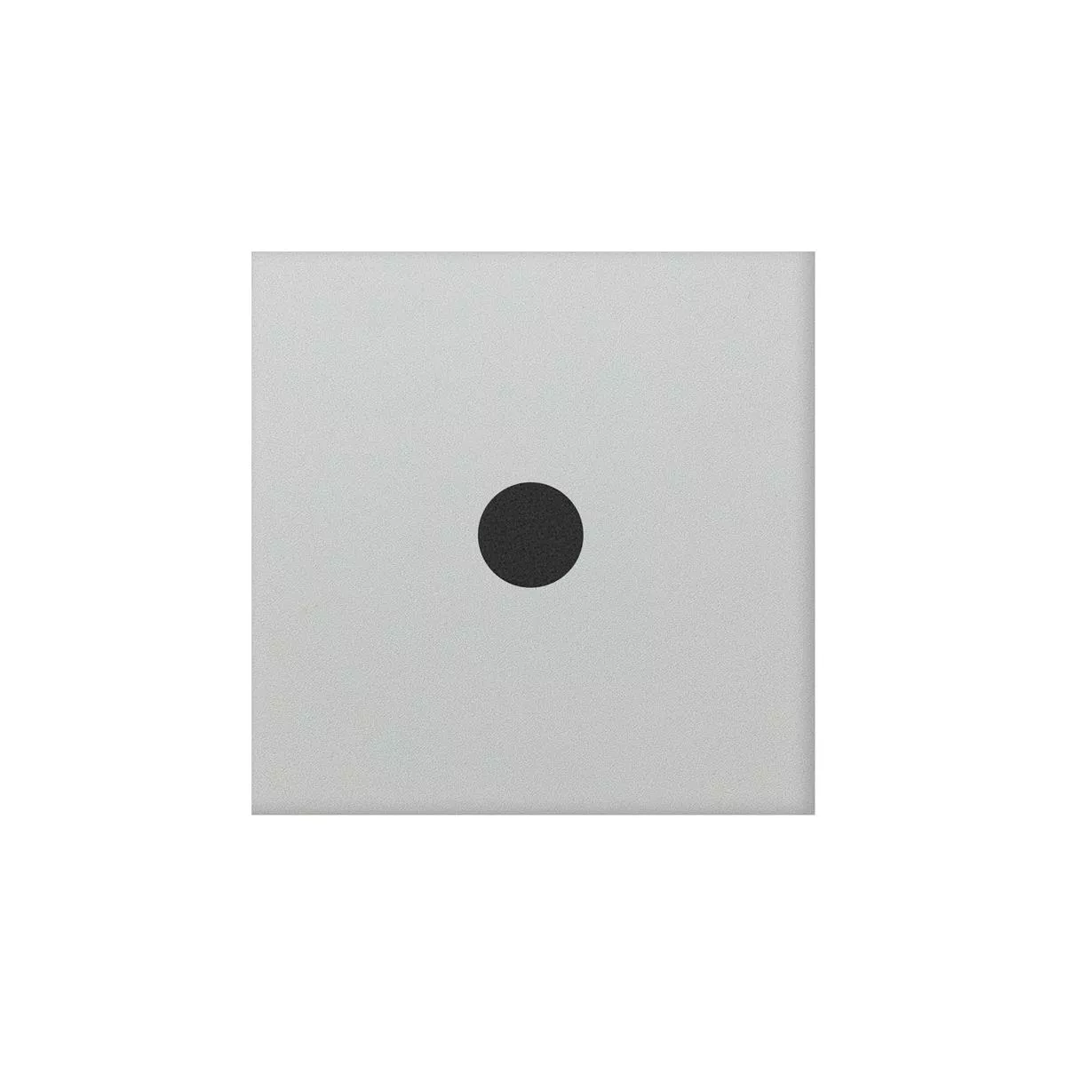 Grès Cérame Pleine Masse Carrelage Genexia Noir Blanc Decor 3 Rosone  4,6x4,6cm