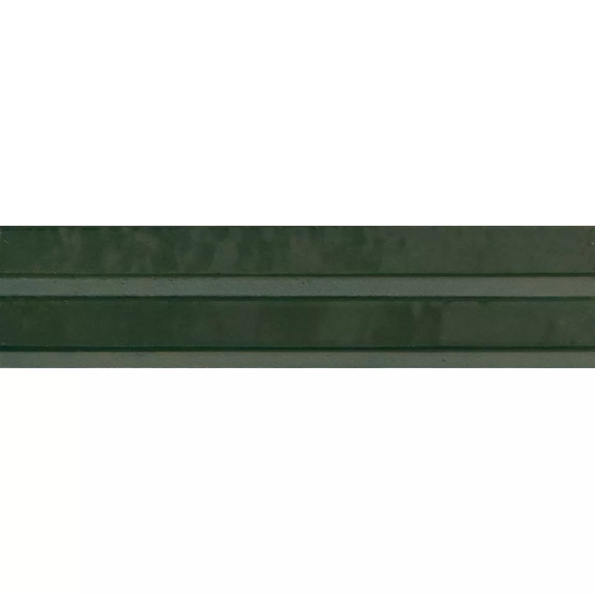 Artemis Grün Glänzend Strukturiert 3D 6x24 cm