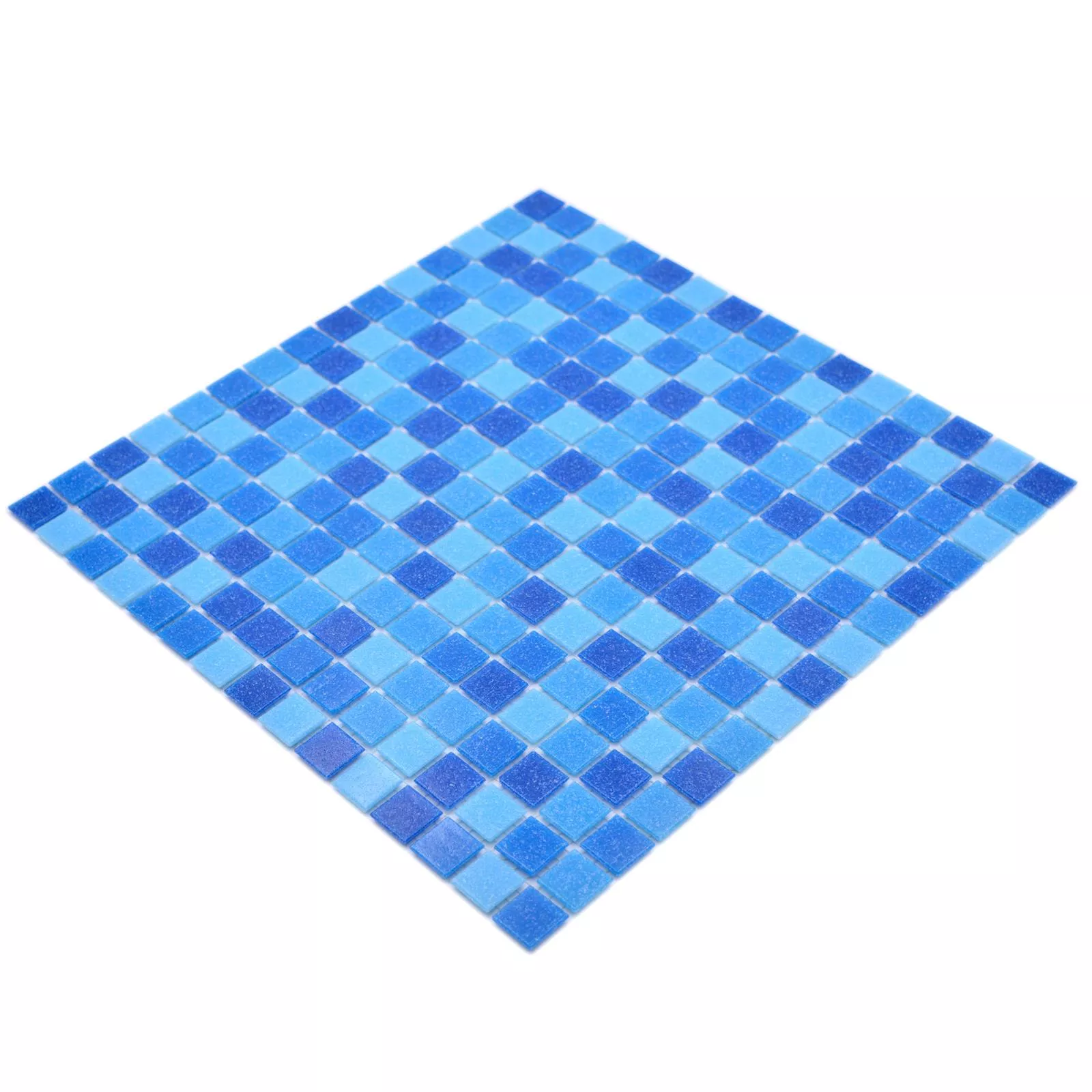 Schwimmbad Pool Mosaik North Sea Blau Hellblau Mix
