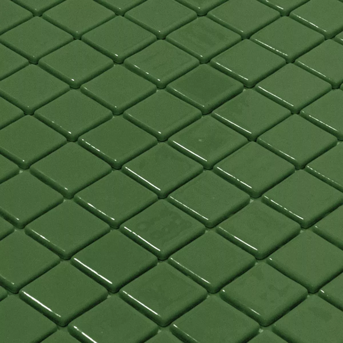 Vetro Piscina Mosaico Venetia Verde Scuro