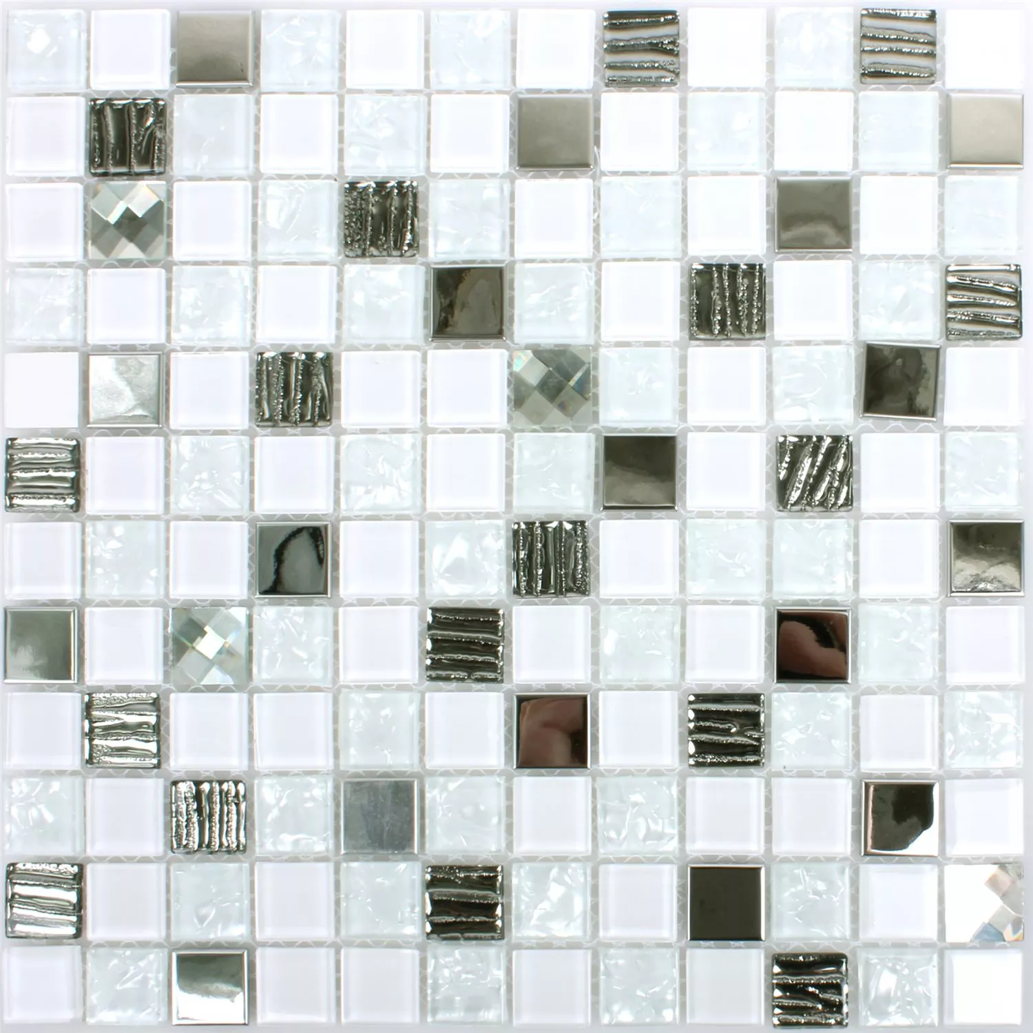 Mosaico Admont Bianco Diamante Piazza