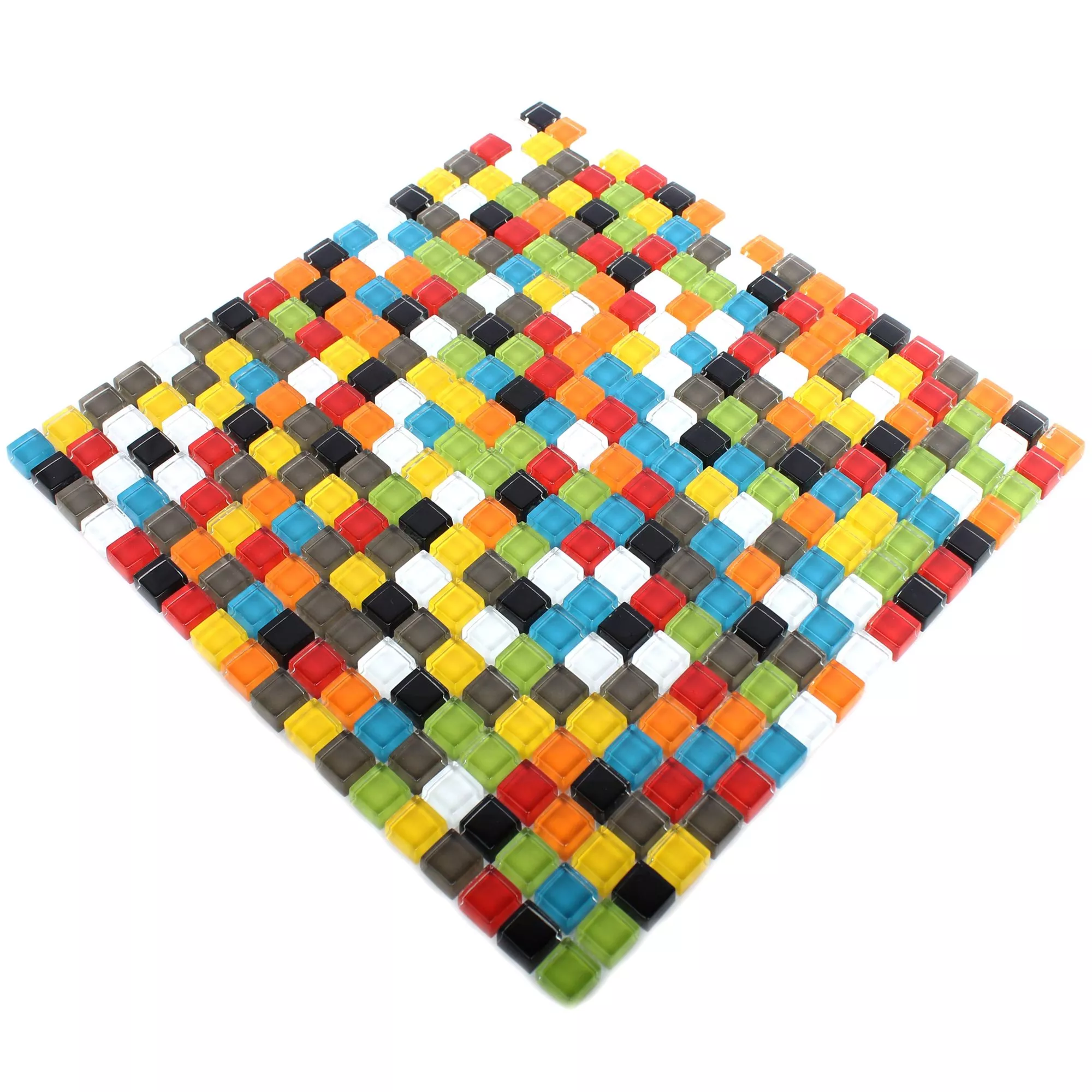 Mosaico Di Vetro Piastrelle Nostalgie Colorato Mix