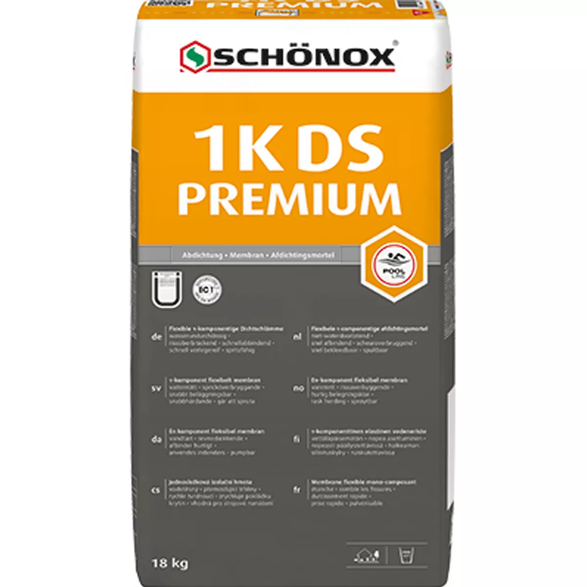 Schönox Abdichtung 1K-DS PREMIUM 18 Kg