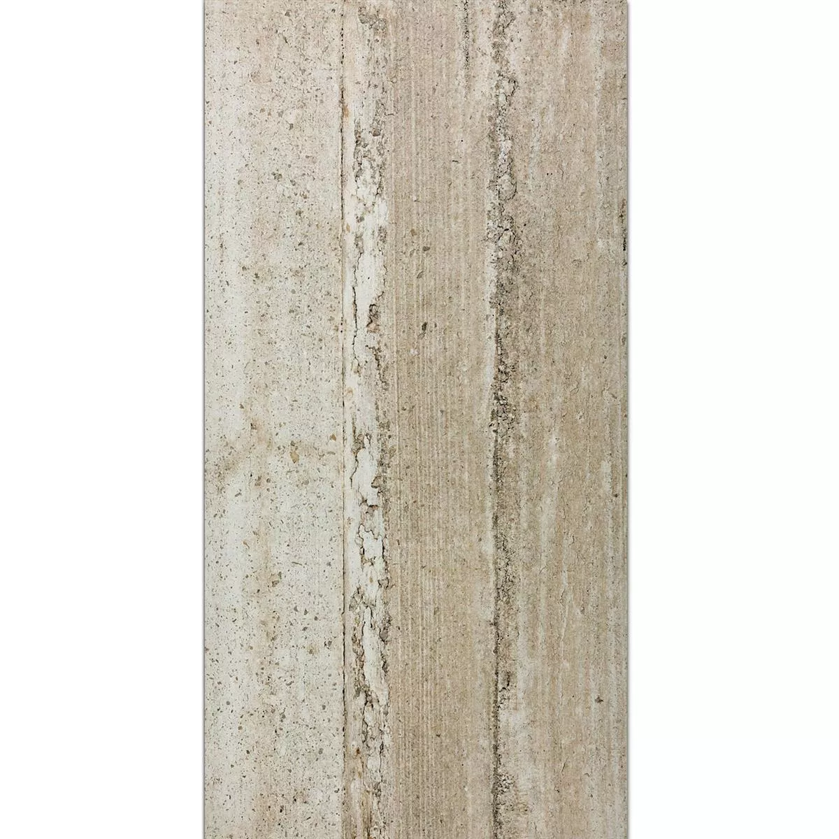 Piastrelle Cemento Ottica Sambuco Bianco 30x90cm