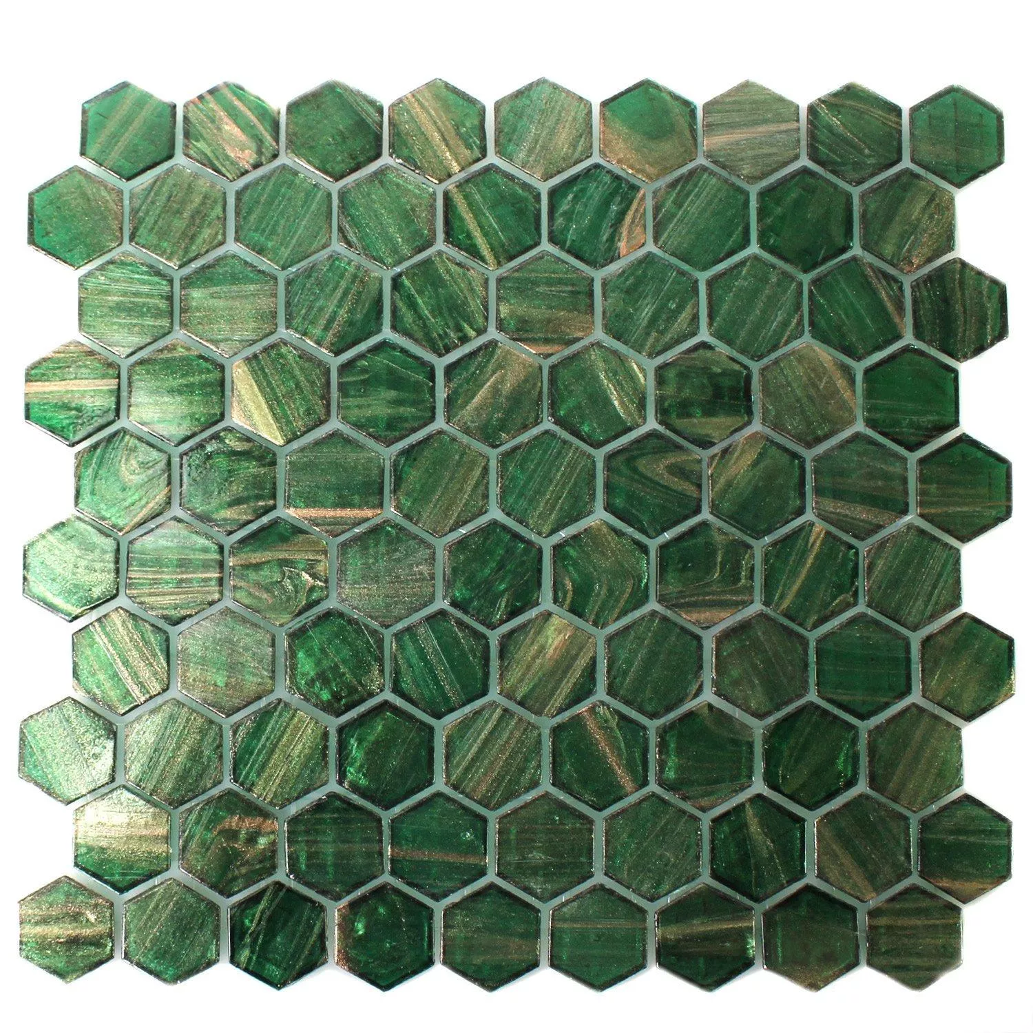 Mosaikfliesen Trend-Vi Glas Hexagonal 236