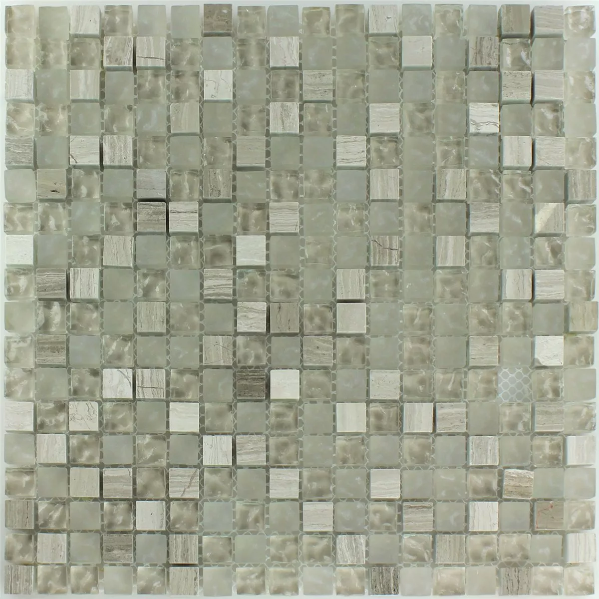 Mosaico Vetro Marmo Burlywood Naturale