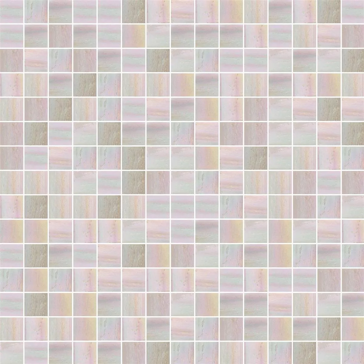 Mosaïque En Verre Carrelage Trend-Vi 821 Shining 20x20 mm