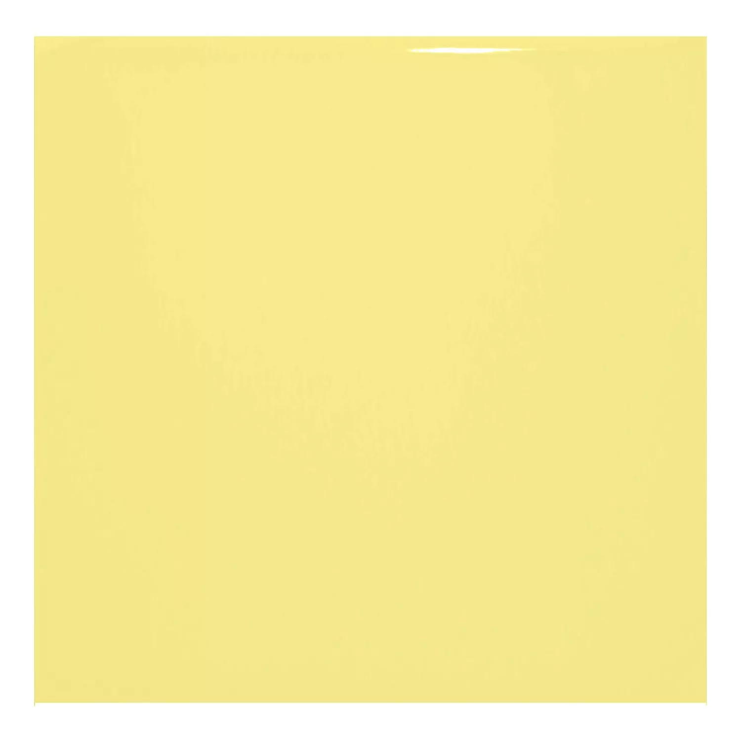 Carrelage métro Jaune Brillant 10x10 cm Sans Facette Freyburg Amarillo