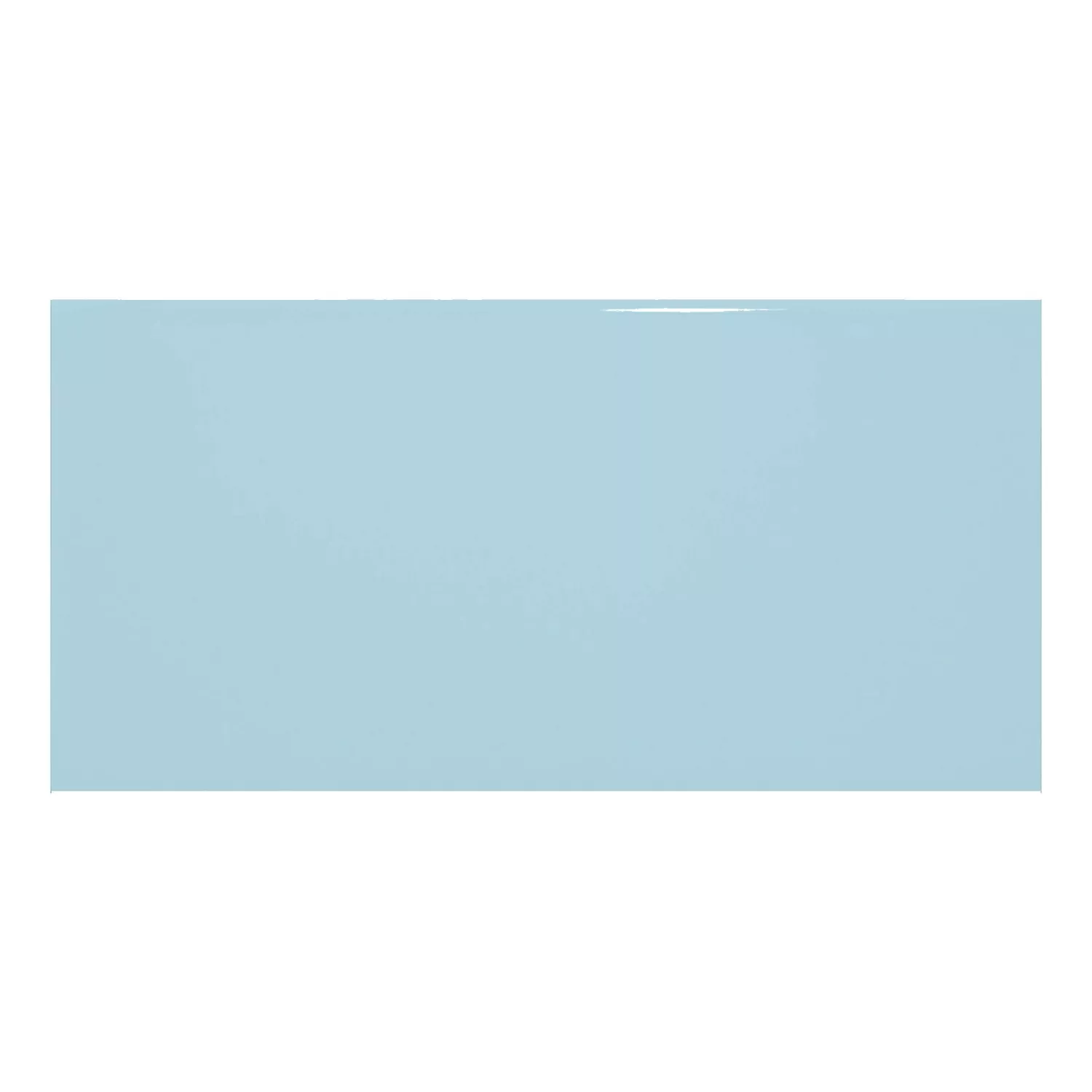 Metrofliese Blau Glänzend 10x20 cm Ohne Facette Avebury Piscina