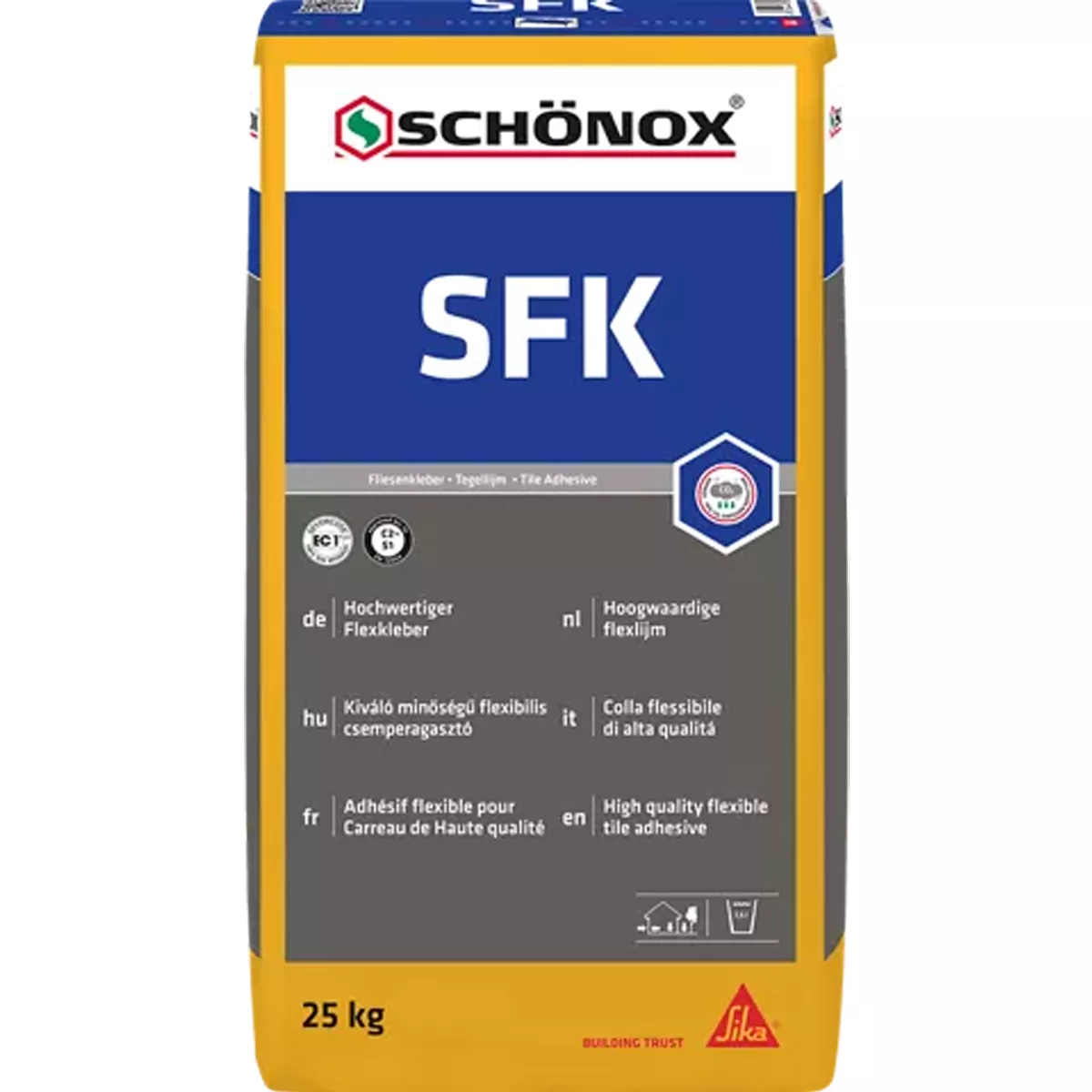 Fliesenkleber Schönox SFK Flexkleber 25 Kg
