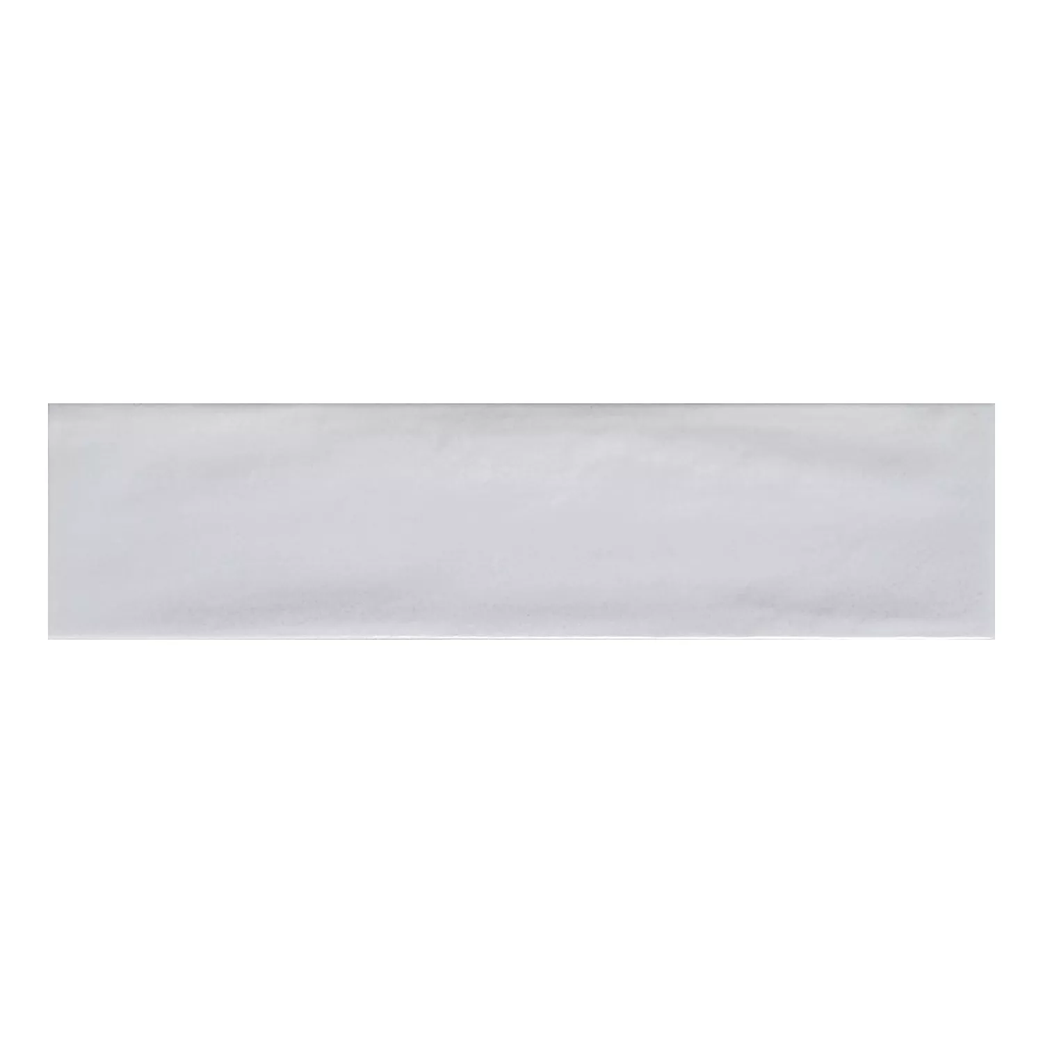 Alcacer Weiß Glänzend Rustikal 7,5x30 cm Blanco