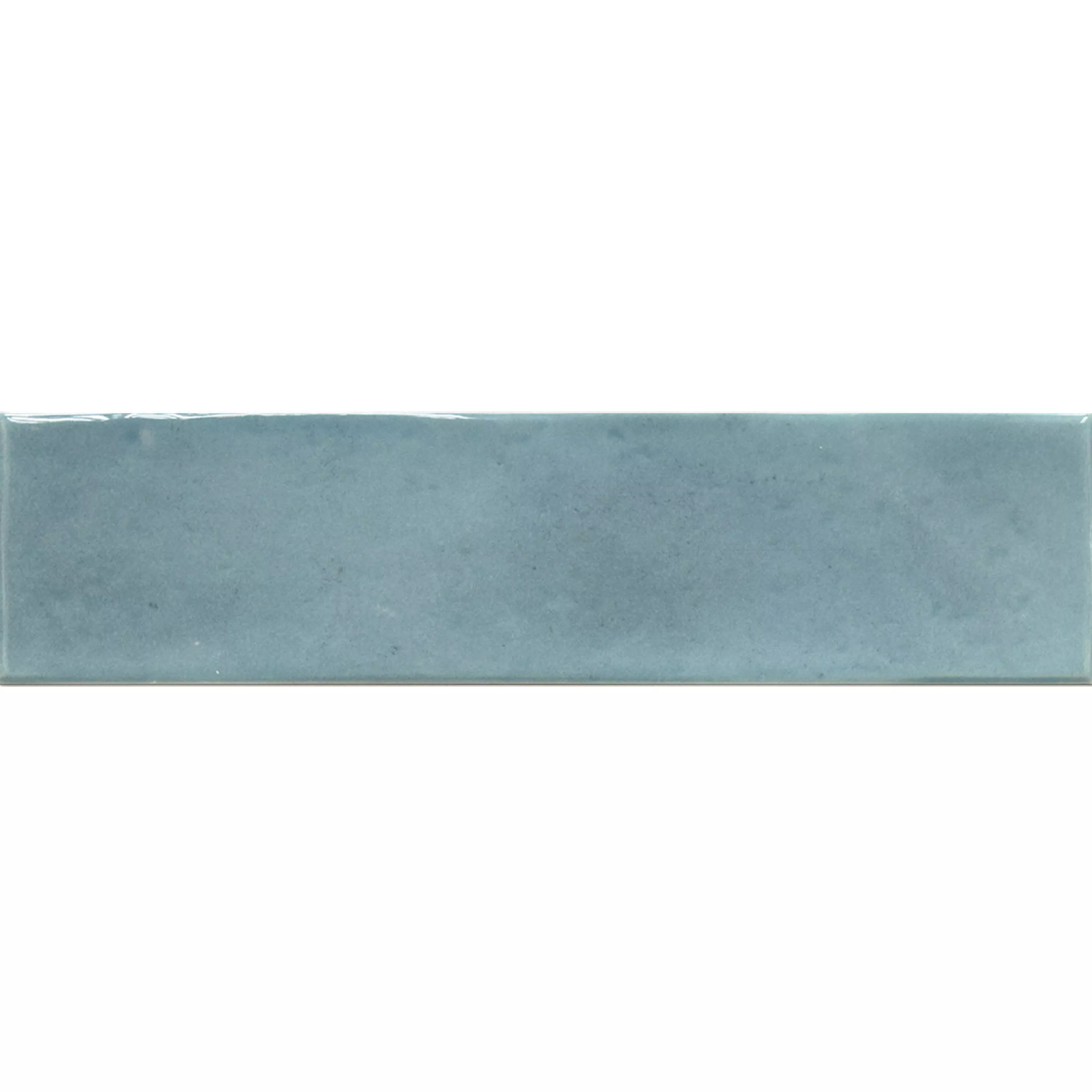 Muster Wandfliesen Conway Gewellt 7,5x30cm Hellblau