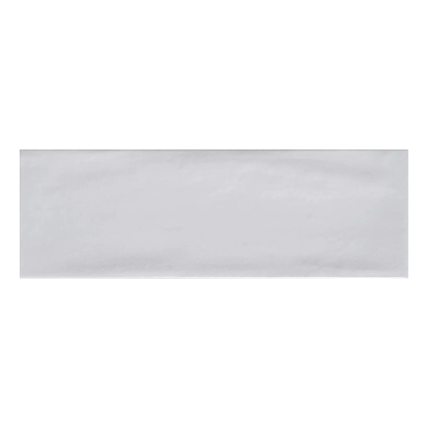 Topkapi Bianco Lucida Rustico 10x30 cm Blanco