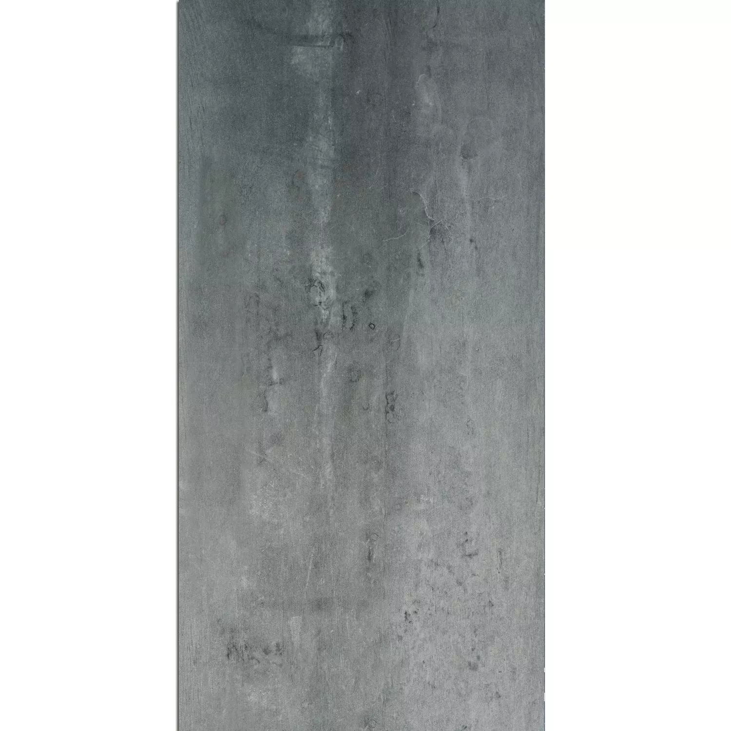 Muster Bodenfliesen Zementoptik Juventas Dunkelgrau 60x120cm