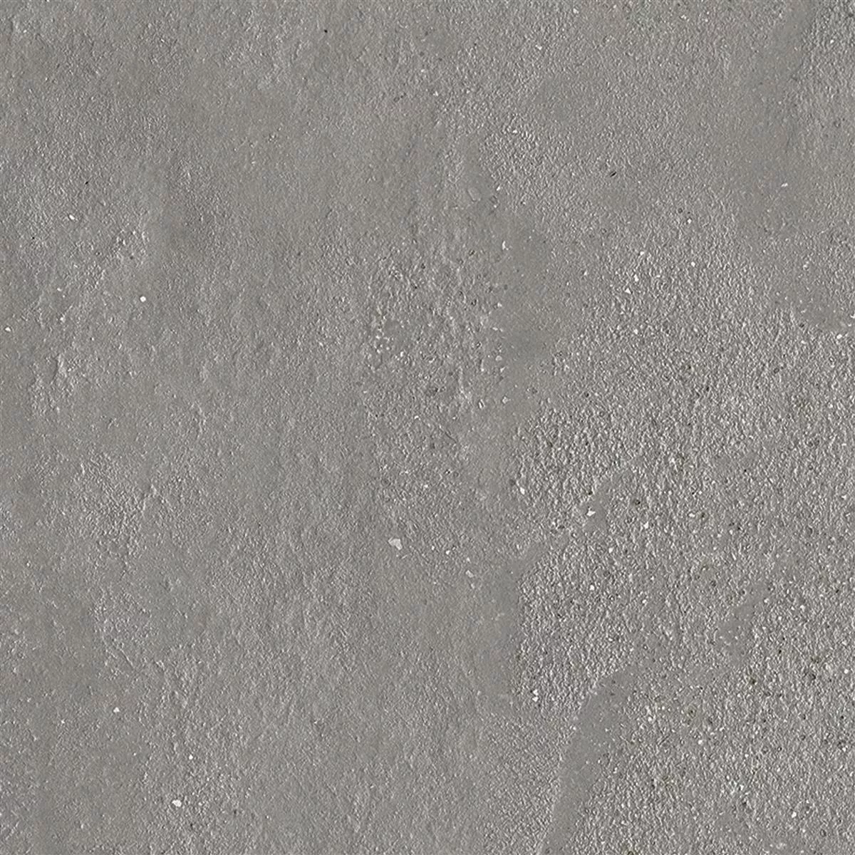 Muster von Bodenfliese Malibu Betonoptik Hellgrau 60x60cm
