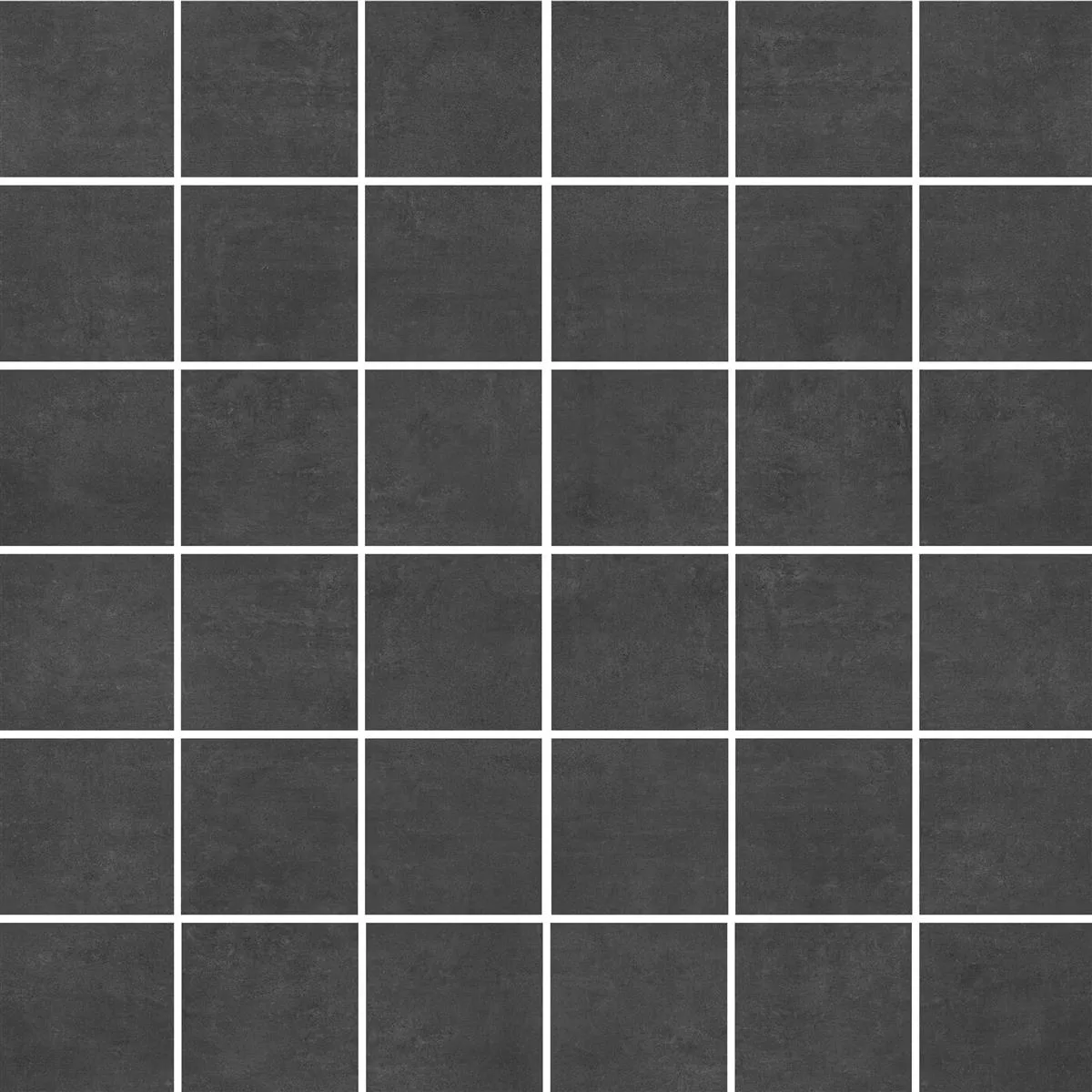Mosaikfliesen Cairo Anthrazit Quadrat 6mm Mosaikfliesen Cairo Anthrazit Quadrat 6mm