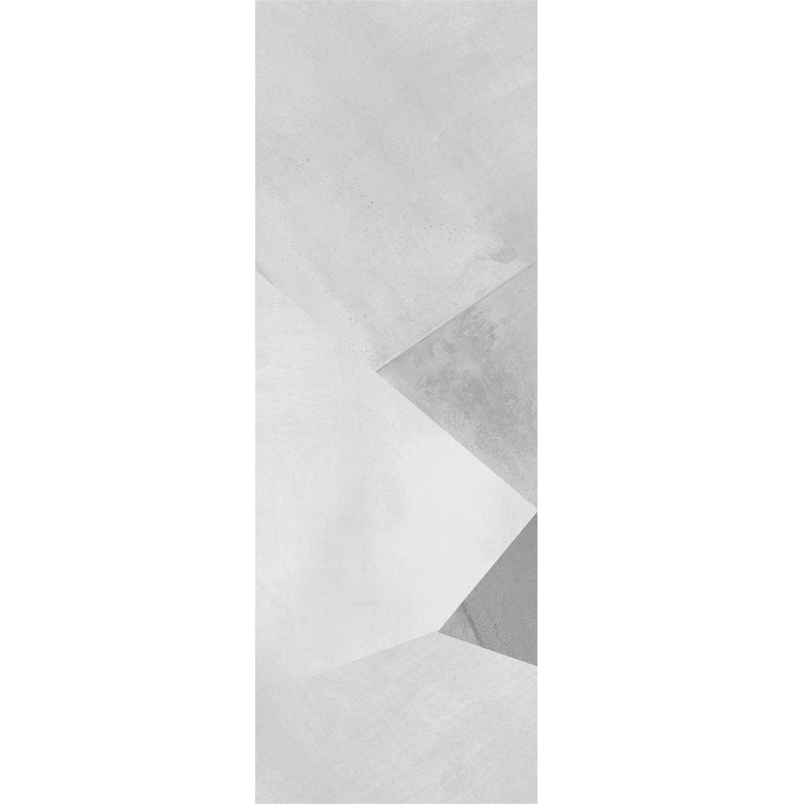 Wandfliesen Queens Rektifiziert Weiß Dekor 3 30x90cm