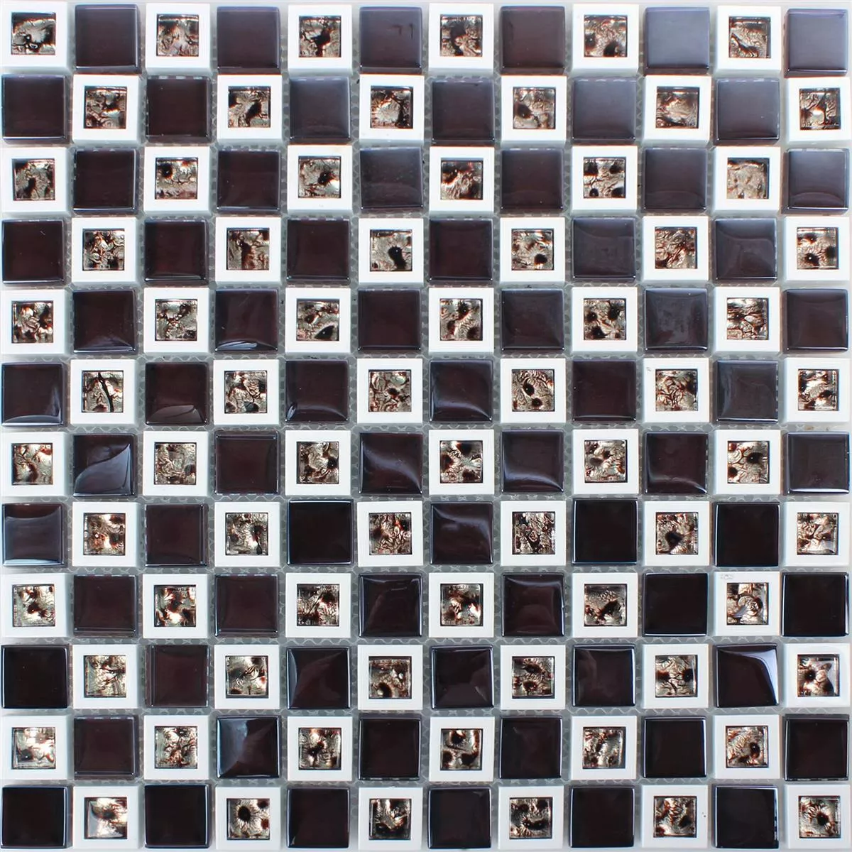 Glas Kunststoff Mosaik Anatolia Schwarz Glas Kunststoff Mosaik Anatolia Schwarz