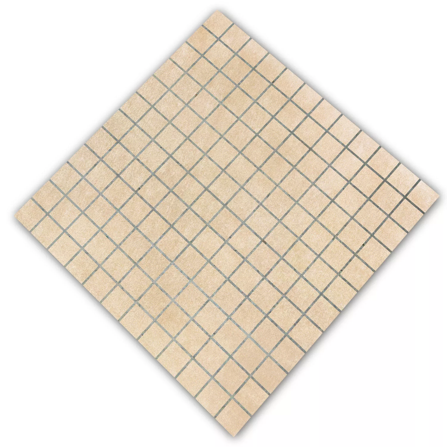 Mosaikfliesen Tecno Beige Quadrat