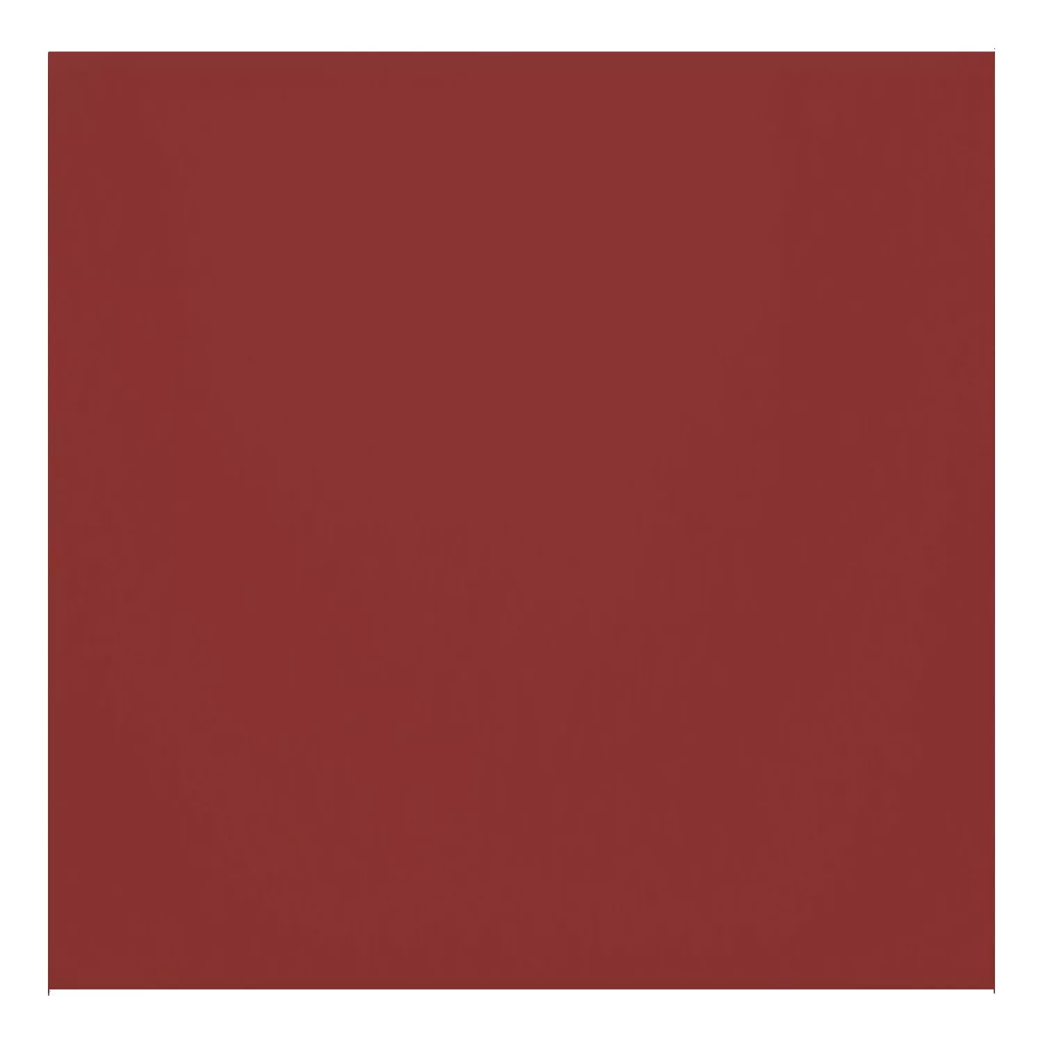 Carrelage métro Rouge Mat 20x20 cm Sans Facette Ashville Burdeos
