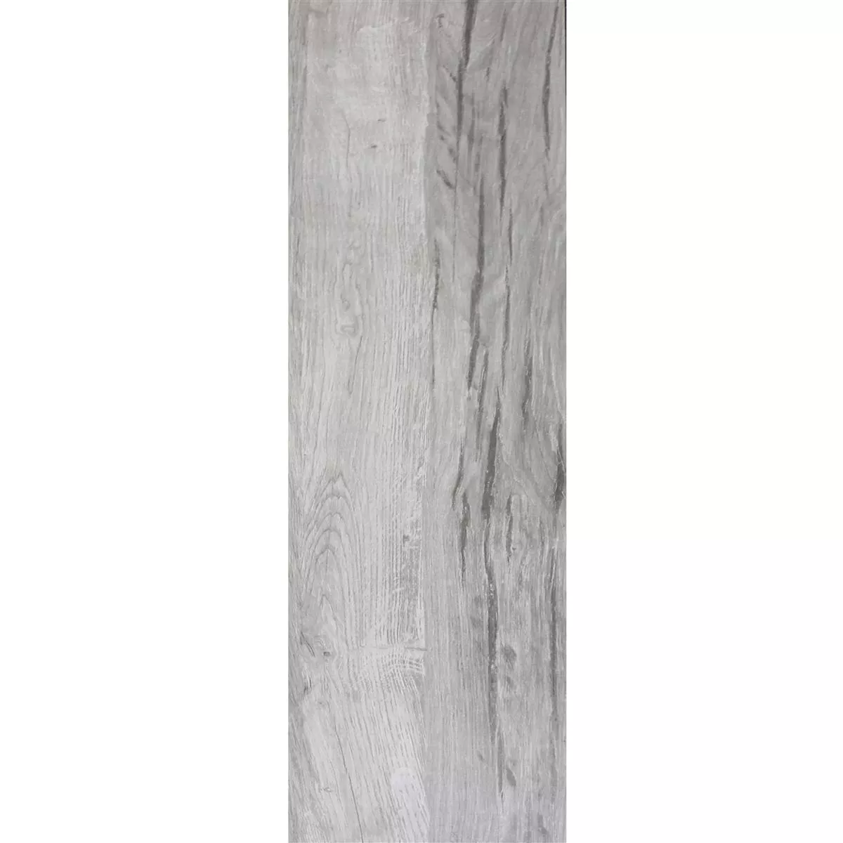 Muster Bodenfliesen Elmwood Holzoptik 20x120cm Grau